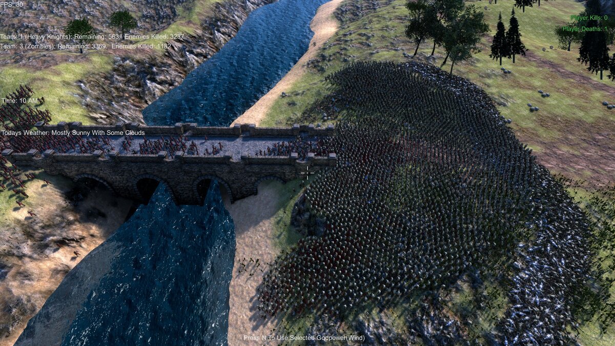 Единственное (и не постоянное) исключение - это такие огромные баталии,.