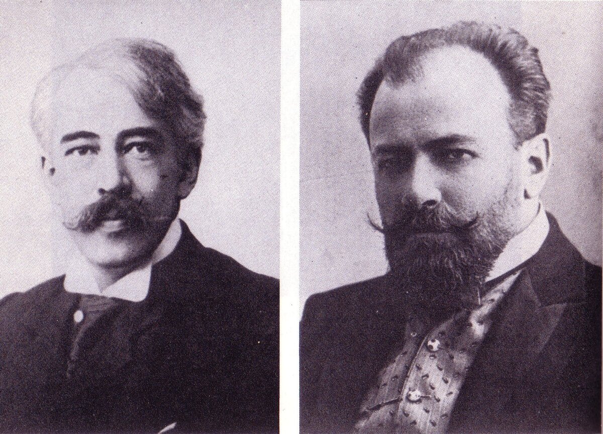 К. С. Станиславский и Вл.И. Немирович-Данченко