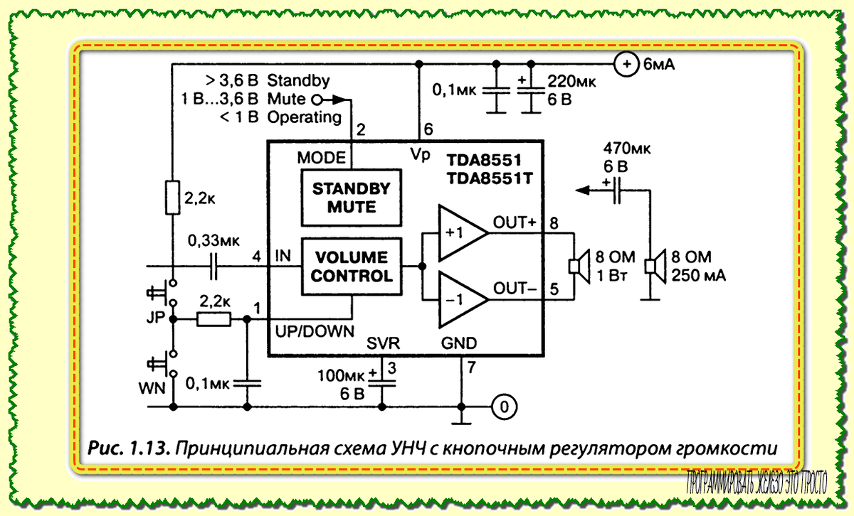 La4598 усилитель схема