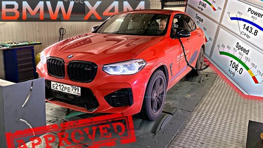 Разоблачение Bmw X4m S58 Замер на Стенде