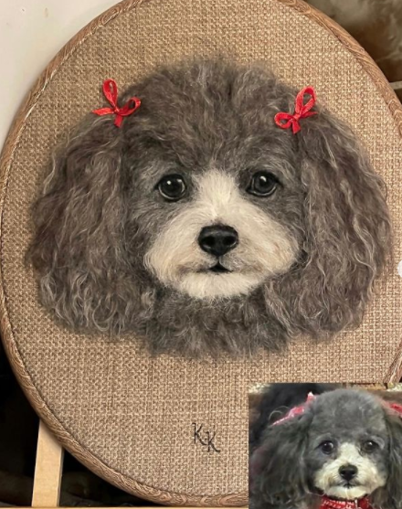 Фото с сайта @kimkaranikolaou_fibreartist