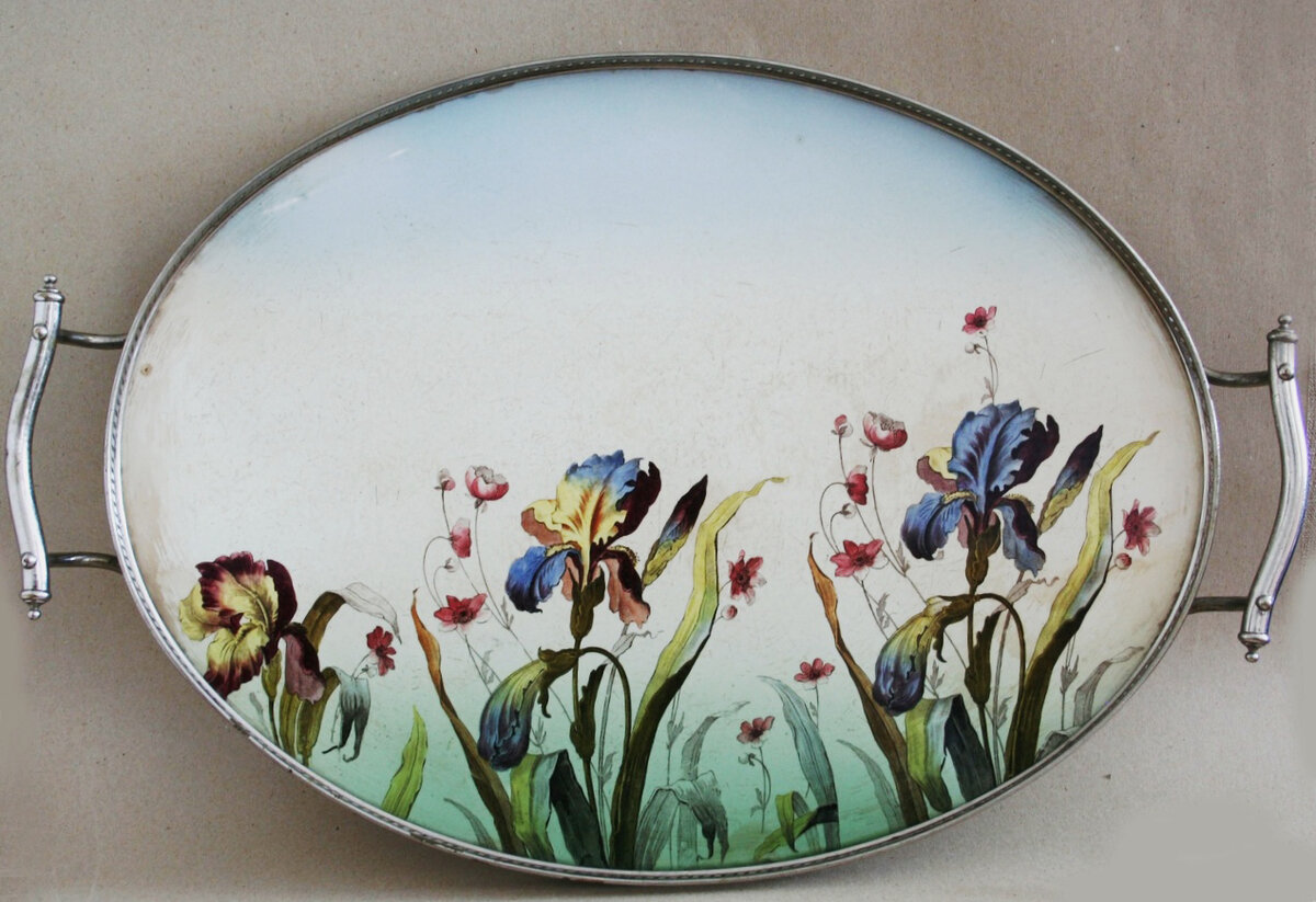 Поднос. Германия. Нюрнберг. 1900-е 