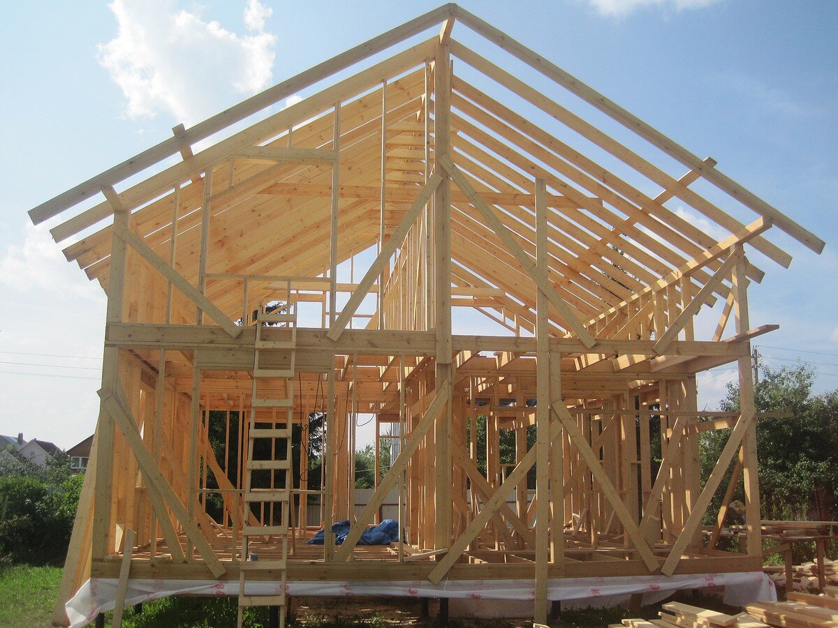 Строительство жилья из кирпича, пеноблоков – длительный процесс, энергоемкий и финансово затратный способ.