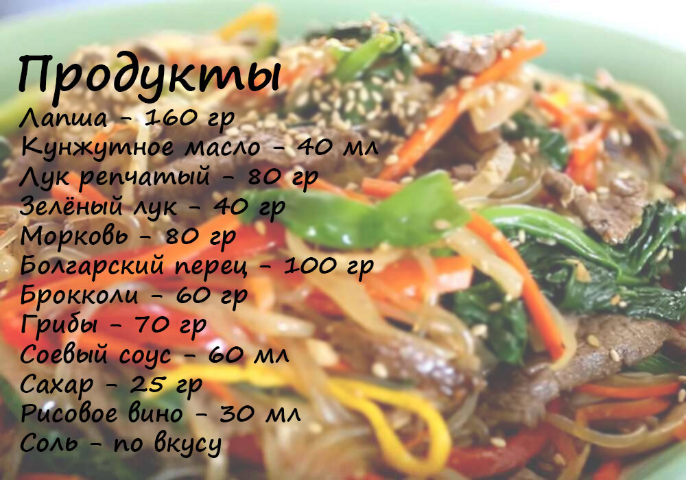 Продукты для приготовления