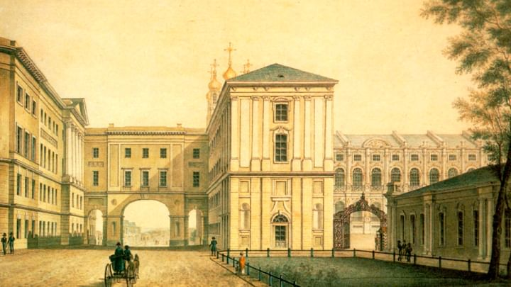 Царскосельский лицей (источник фото - https://www.culture.ru)