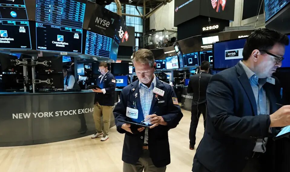 Трейдеры оценивают восьминедельное падение Dow Jones впервые с 1923 года. Фото: Yahoo Finance