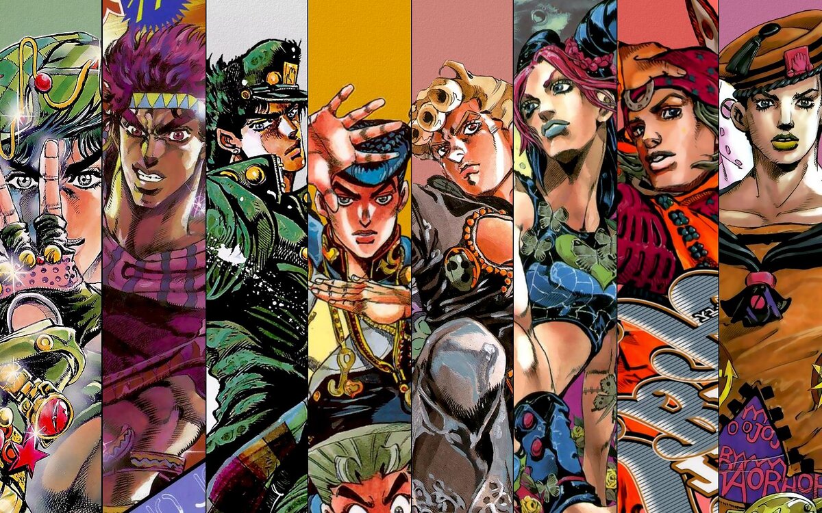 JoJo's Bizarre Adventure.
