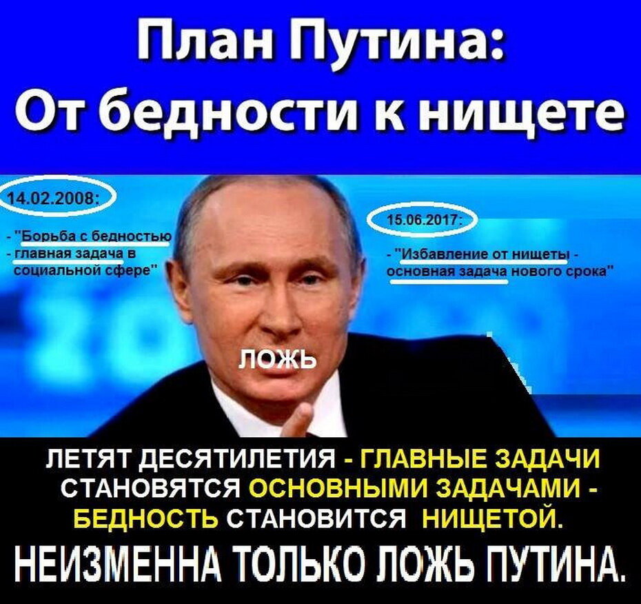 Нищета высказывания. Путинская нищета.