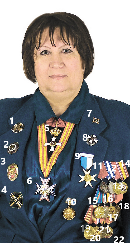 Экстрасенс Маргарита Мишкина - кавалер более двух десятков наград различного статуса
