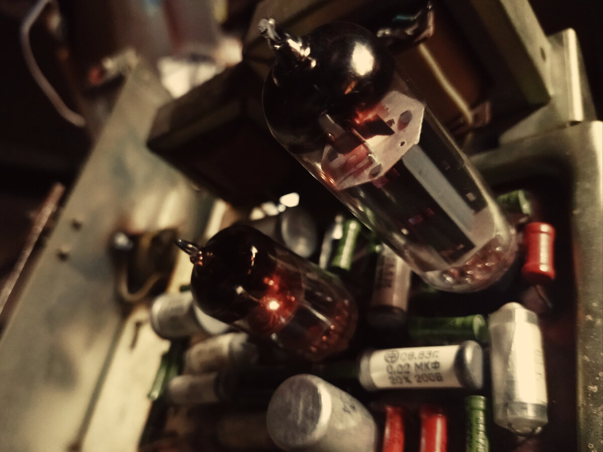 УНЧ радиолы Сакта