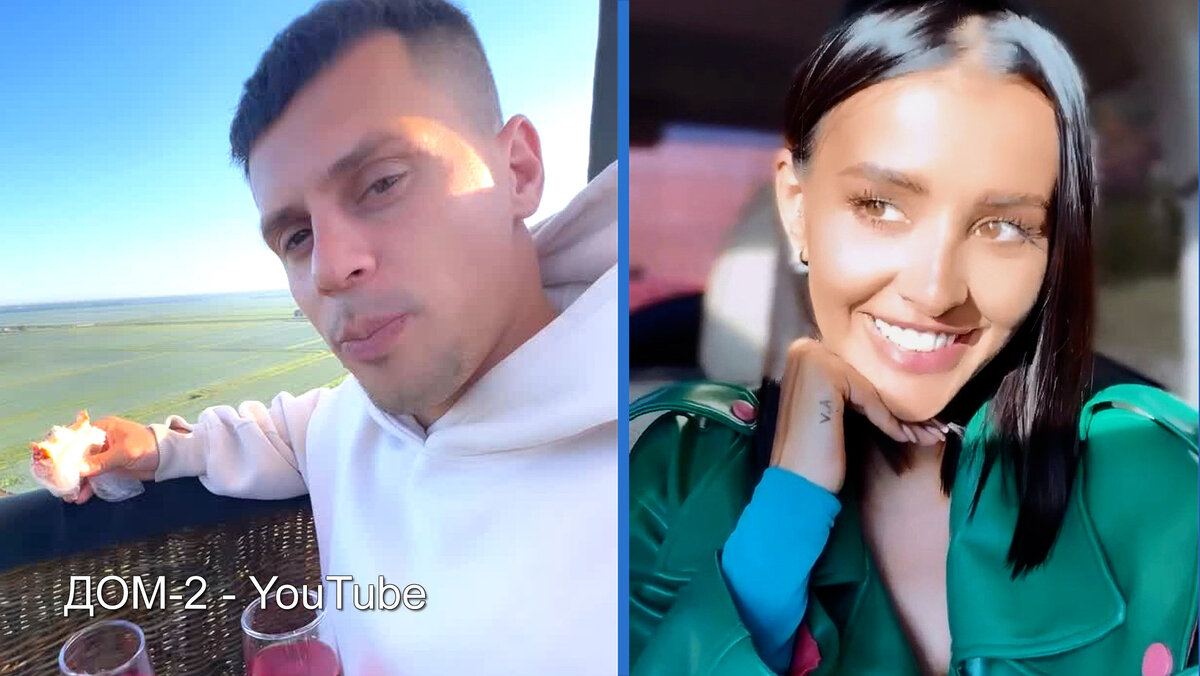 Ваня и Кристина Барзиковы на воздушном шаре, инстаграм