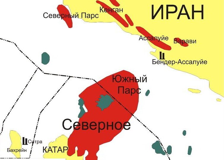 Парс – один из крупнейших в мире газоресурсных районов