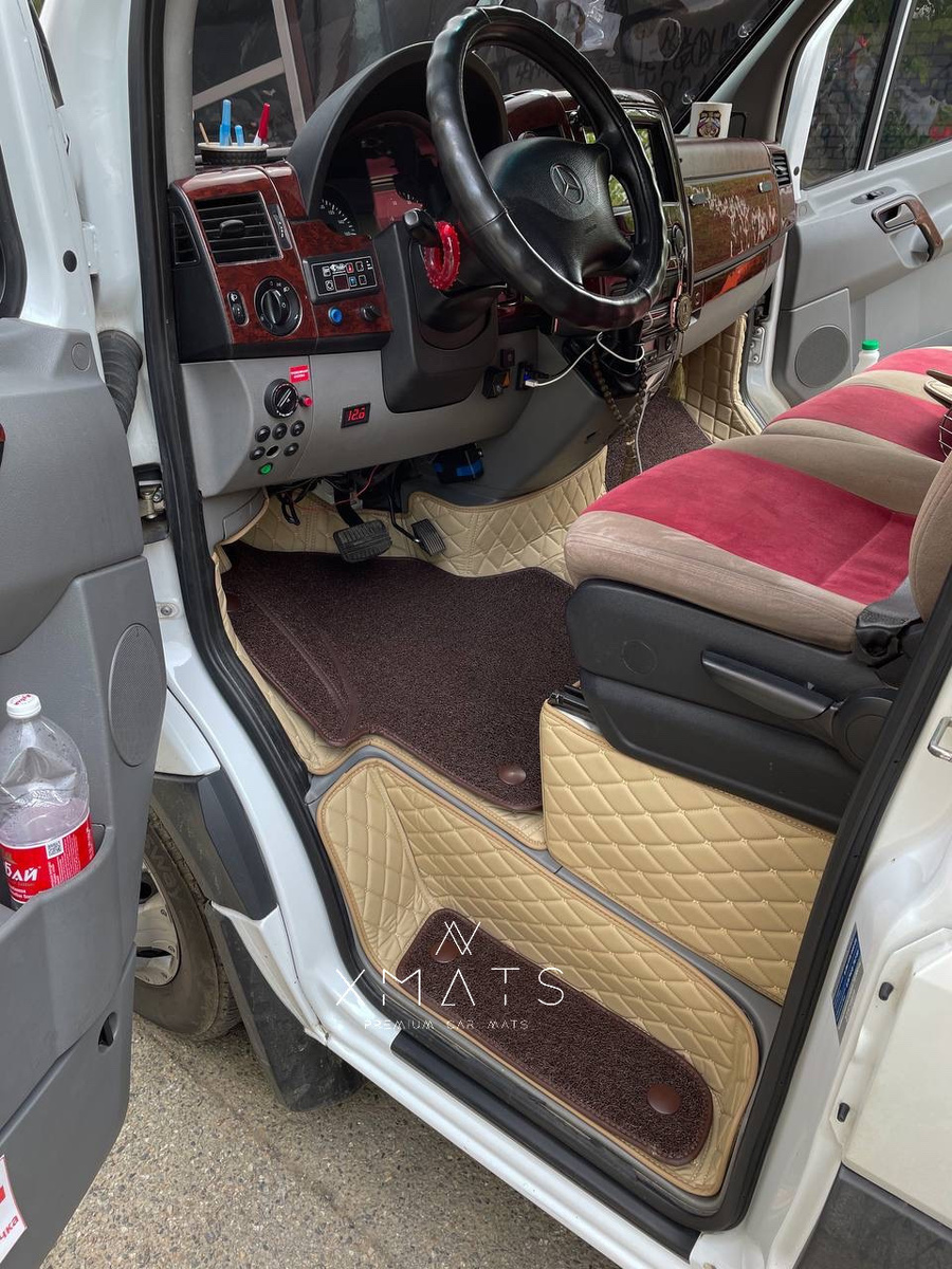 Коврики из экокожи на Mercedes-Benz Sprinter (NCV3) 2