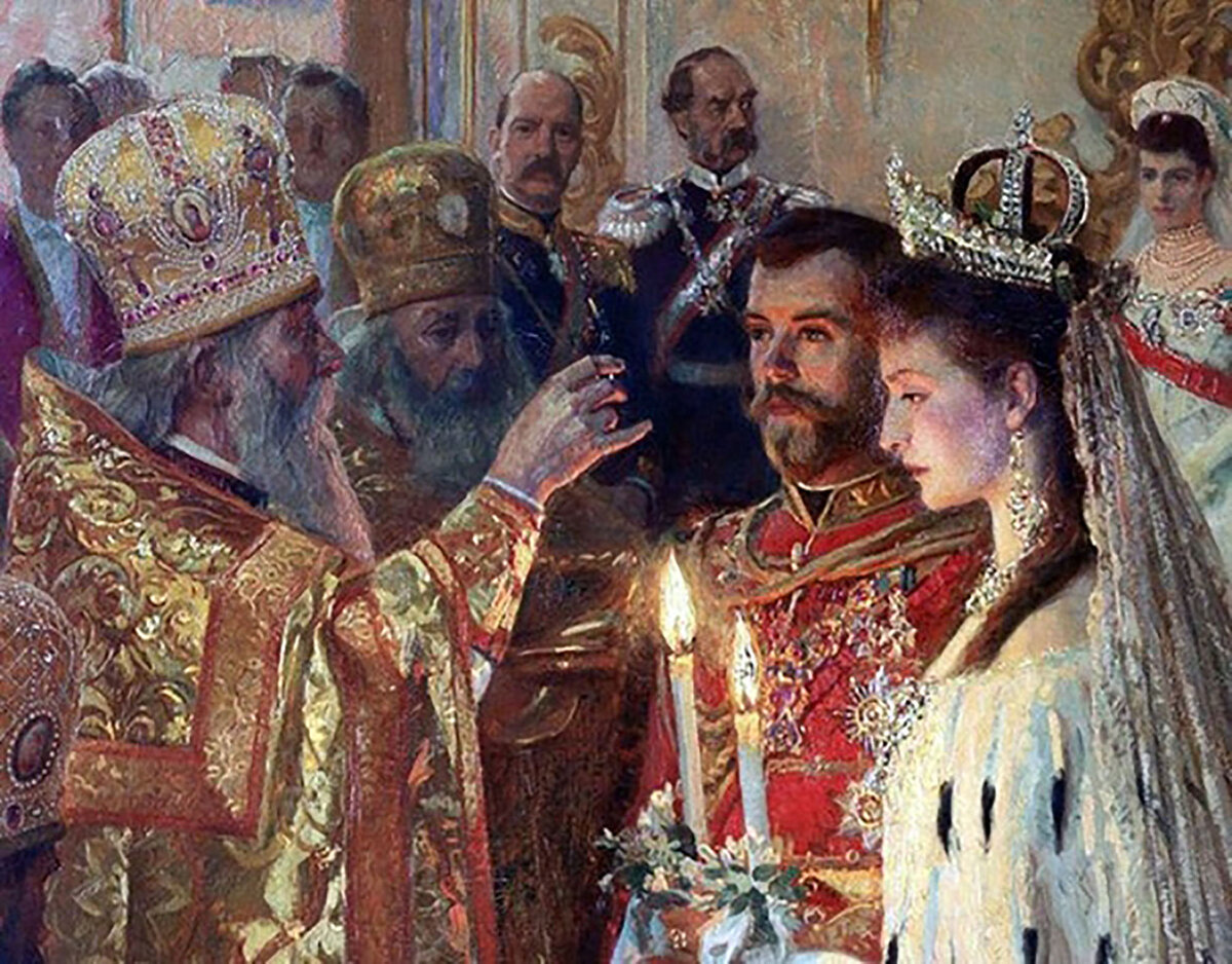 Царская свадьба. Помазание на царство Николая 2. Венчание на царство Николая 2. Коронация Николая 2.