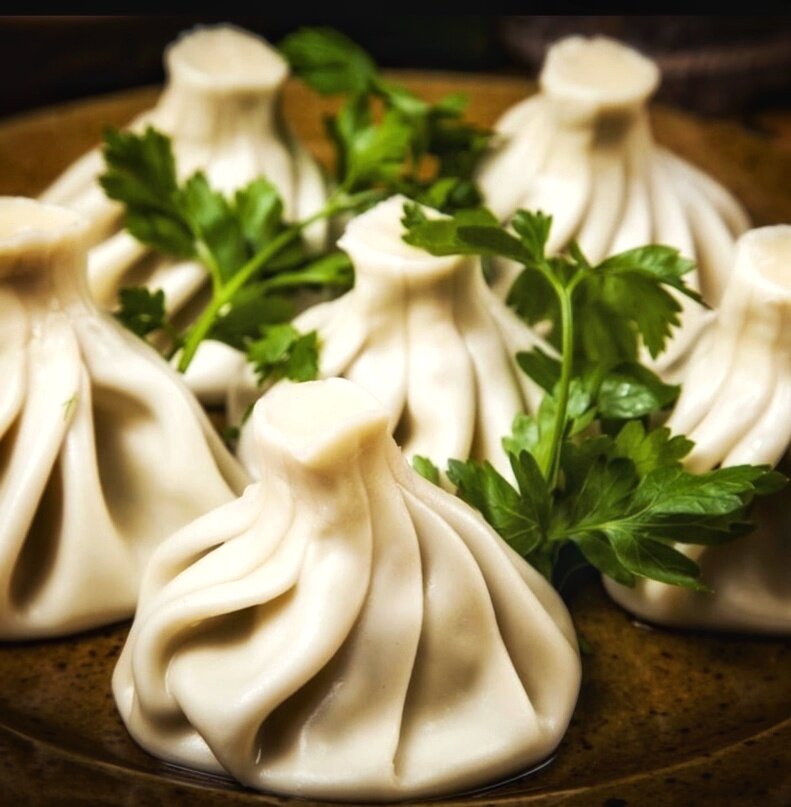 Грузинские хинкали. Фото из источников Яндекс