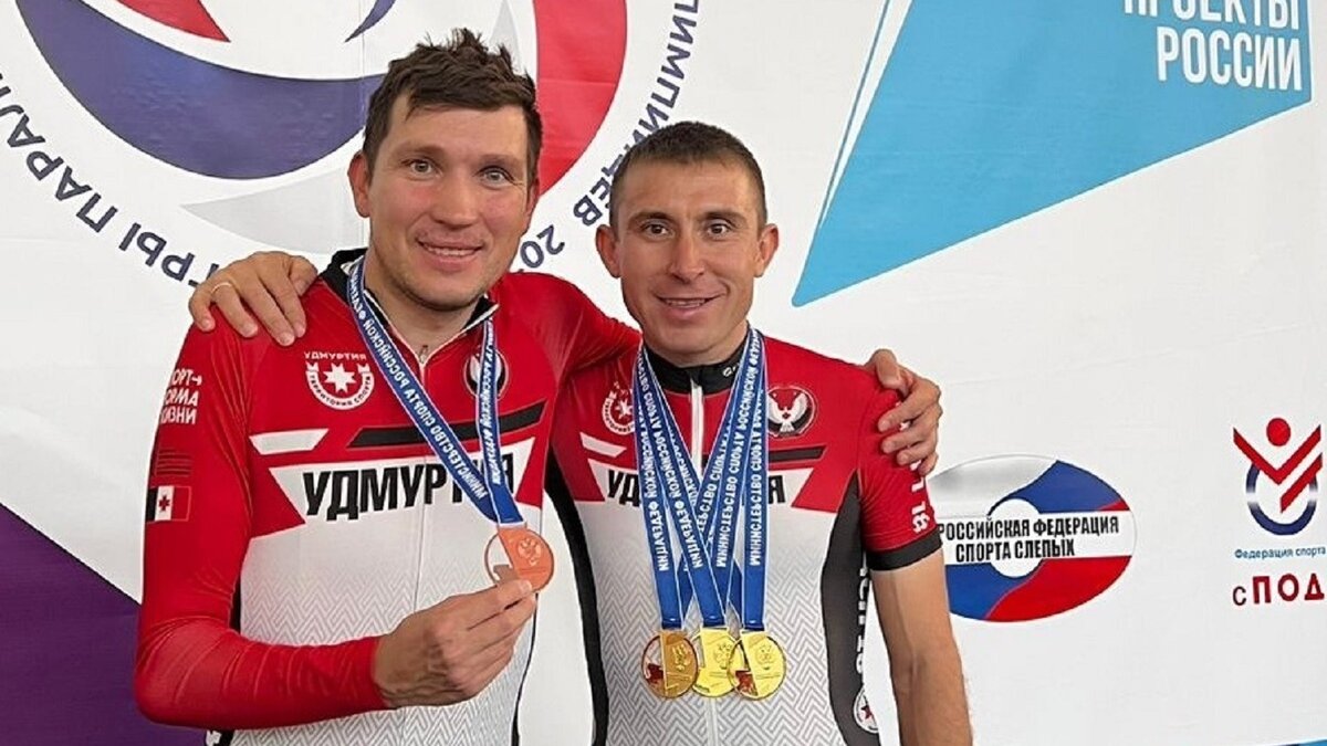 Удмуртские паралимпийцы завоевали 4 медали на чемпионате России по велоспорту