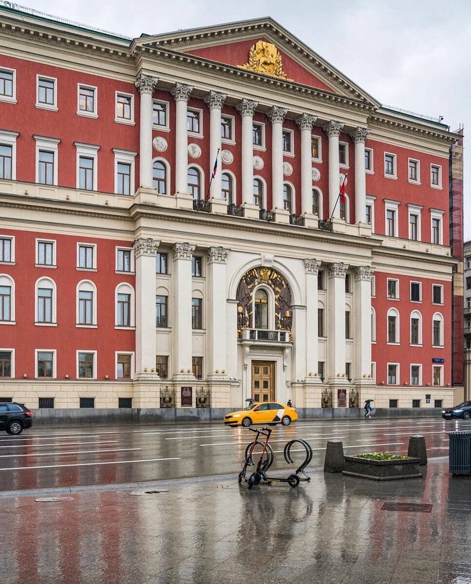 Передвижка домов на Тверской улице. | Непарадная Москва | Дзен