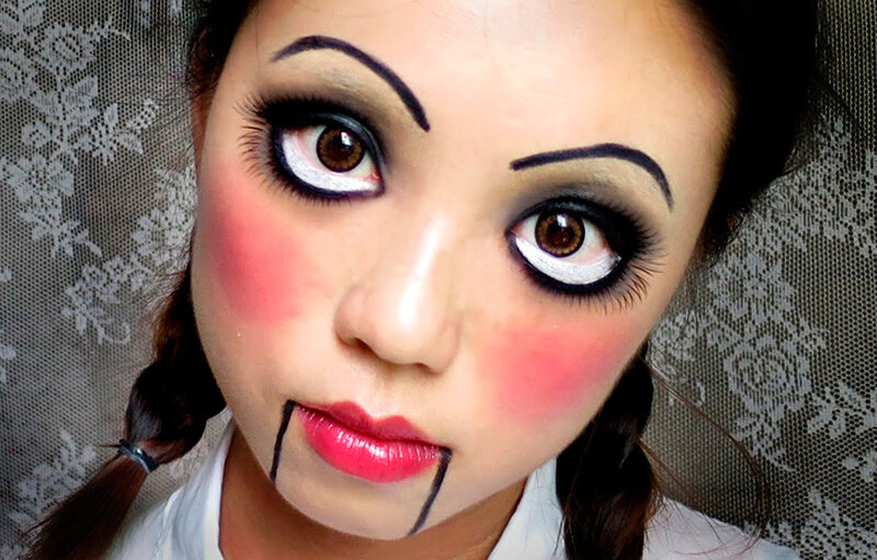 Легкий макияж на Хэллоуин: несложные образы с фото