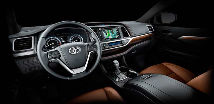 toyota highlander 2018 года салон