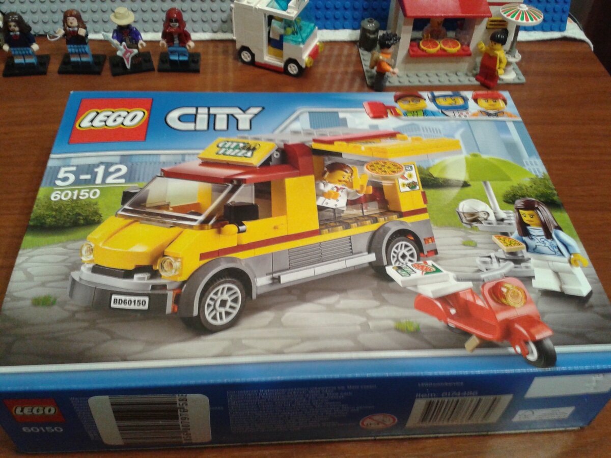 Lego City 60150 Pizza van