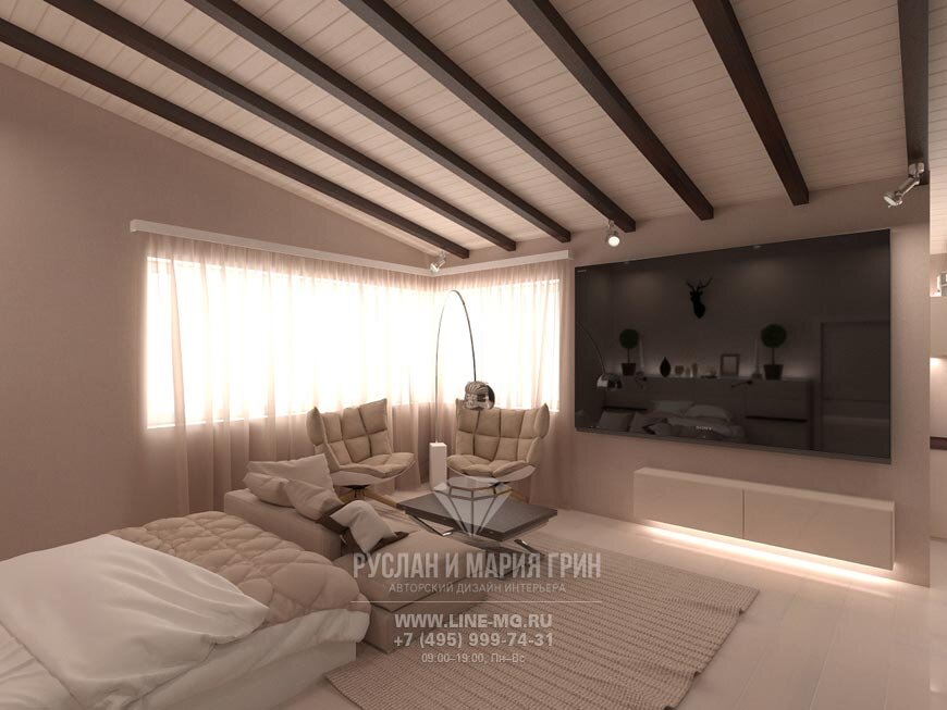 Дизайн интерьера спальни 9 кв.м: 30 фото-идей