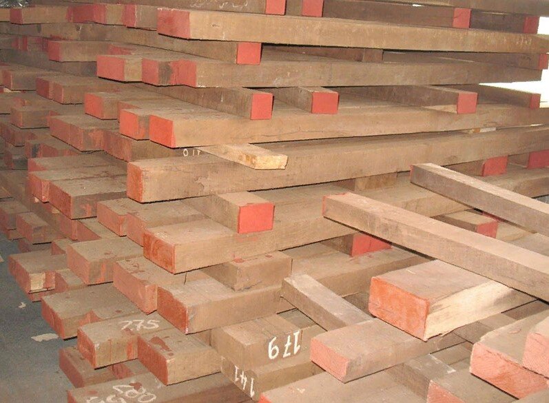 Сушка бруса