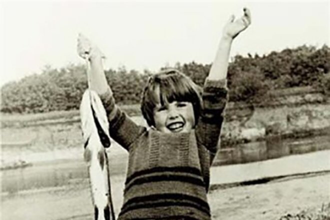 Ирина Лобачёва в детстве