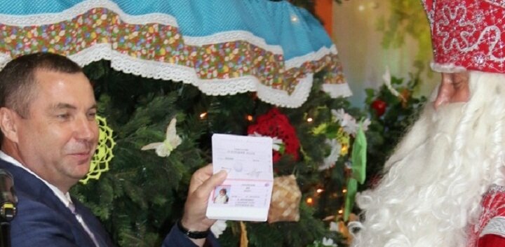  Фото: со страницы Вконтакте Деда Мороза