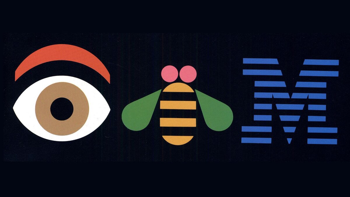 Фото: Eye-Bee-M. Paul Rand (1981)
