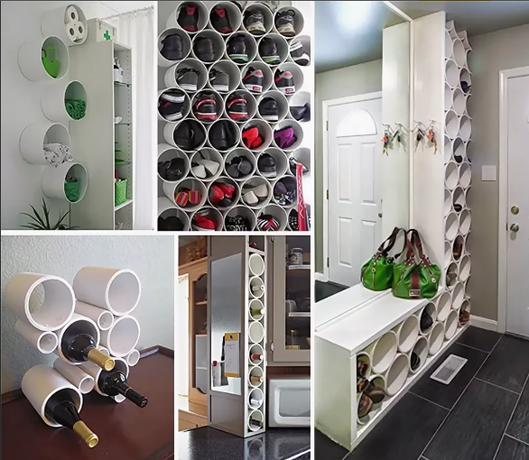 Интересные вещи из пластиковых труб