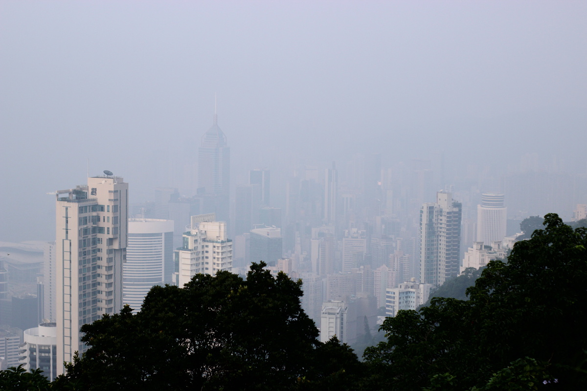 Вид с вершины Пика