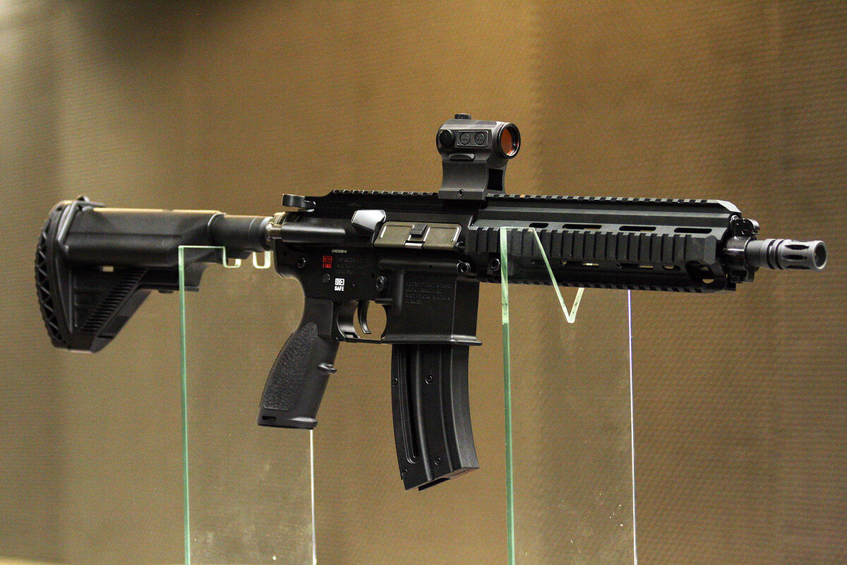 416. Штурмовая винтовка hk416. Штурмовая винтовка Heckler Koch hk416. Хеклер-Кох 416 винтовка. Hk416 буллпап.