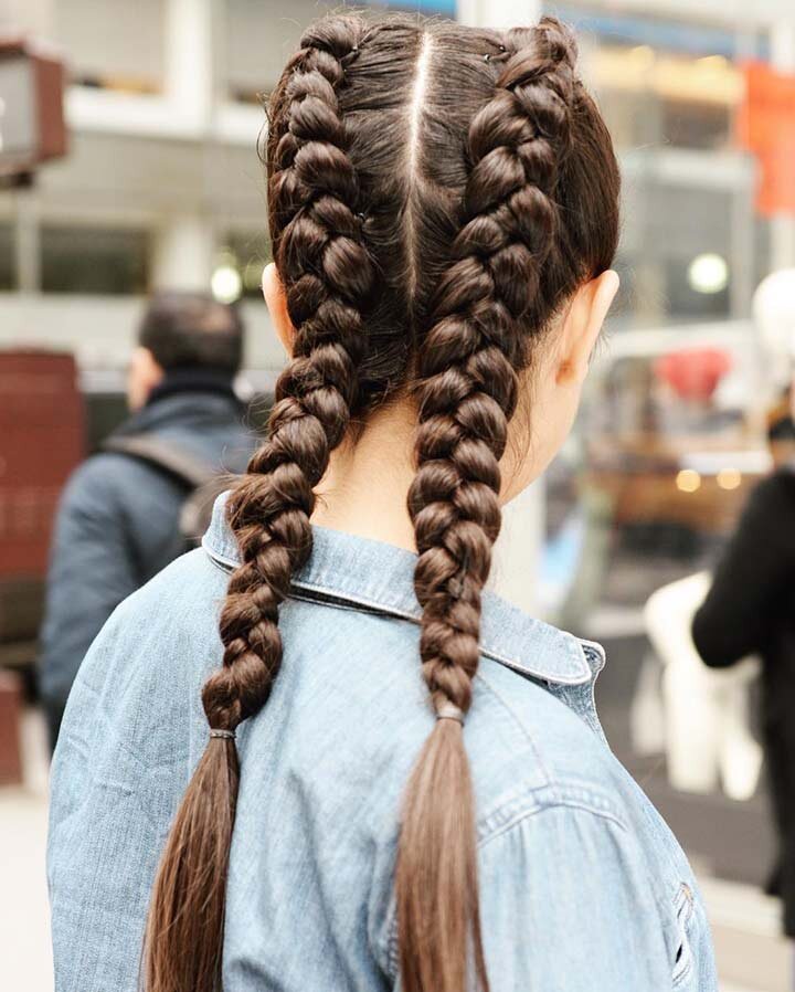 Модные косы — фото новинки | Блог Полины Соколовой | Дзен