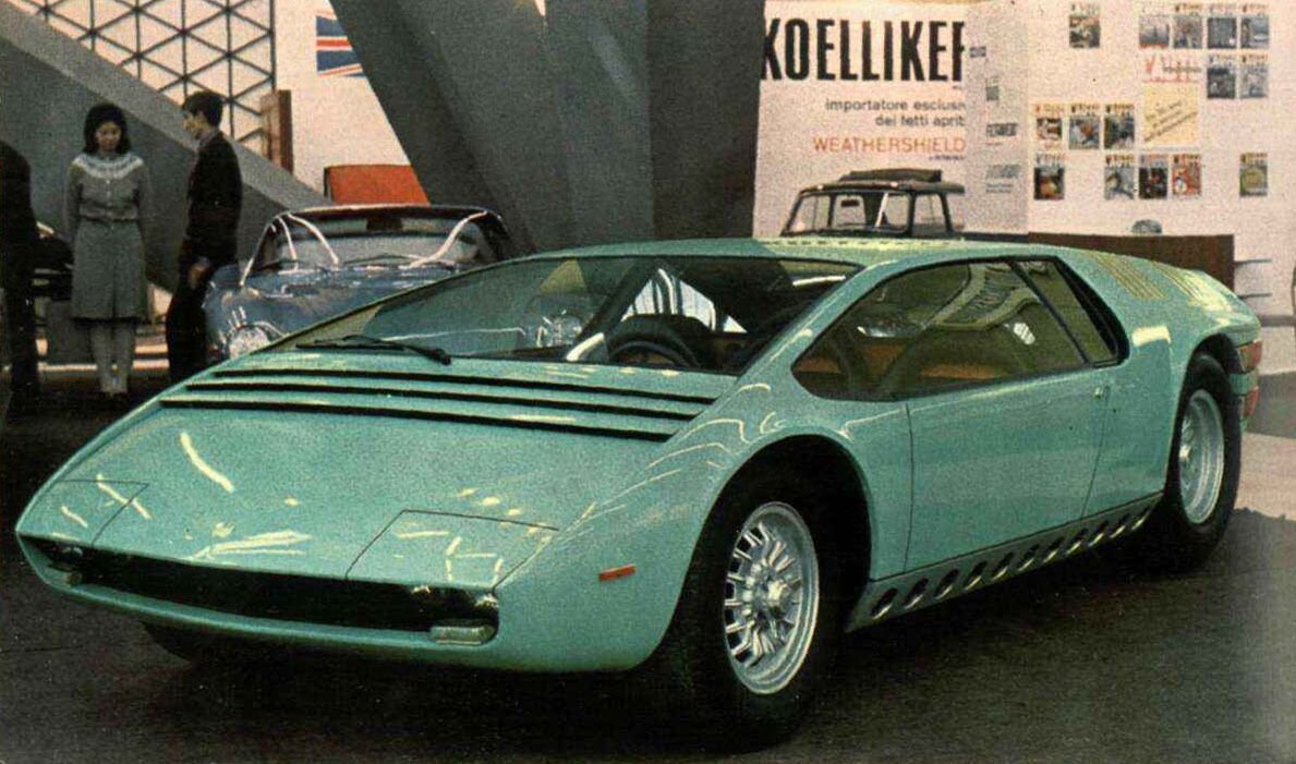 автомобиль bizzarrini manta (1968)