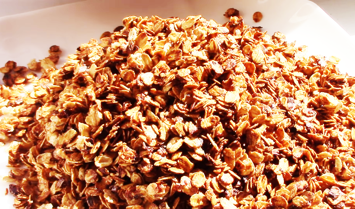 Овсяные хрустяшки - сладкий перекус за 5 минут