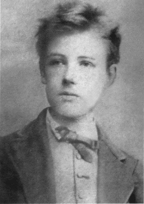 Артюр Рембо - молодой, юный, его очень любил Гумилёв