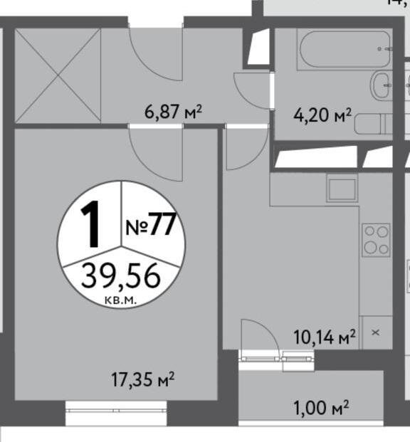  В данной ситуации, дом еще строится, но заказчики уже озаботились разработкой планировки квартиры, ведь задачи стоят непростые : 
1) Необходимо два полноценных спальных места, так как не известен состав семьи, которая будет проживать в квартире. Причем одно из них обязательно кровать с хорошим матрасом, шириной не менее 160 см.

2) Обязательно наличие рабочего уголка, так сказать, домашнего офиса, желательно на два места. 

3) При перепланировке необходимо заложить достаточное количество мест для хранения вещей (шкафы, комоды, полки и т.д.)

Кажется, что слишком много задач для одной небольшой квартиры, но в этом конкретном случае они вполне выполнимы, так как планировка и размеры этой однушки позволяют проявить фантазию.