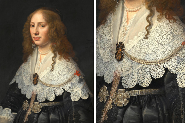 Михиль ван Миревельт - портрет жены Хендрика Хофта. Фото  liveinternet.ru 