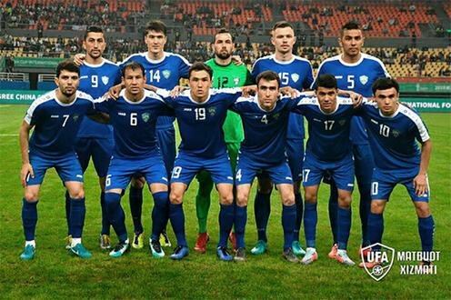  Сборная Узбекистана на China Cup. Фото пресс-службы УФА