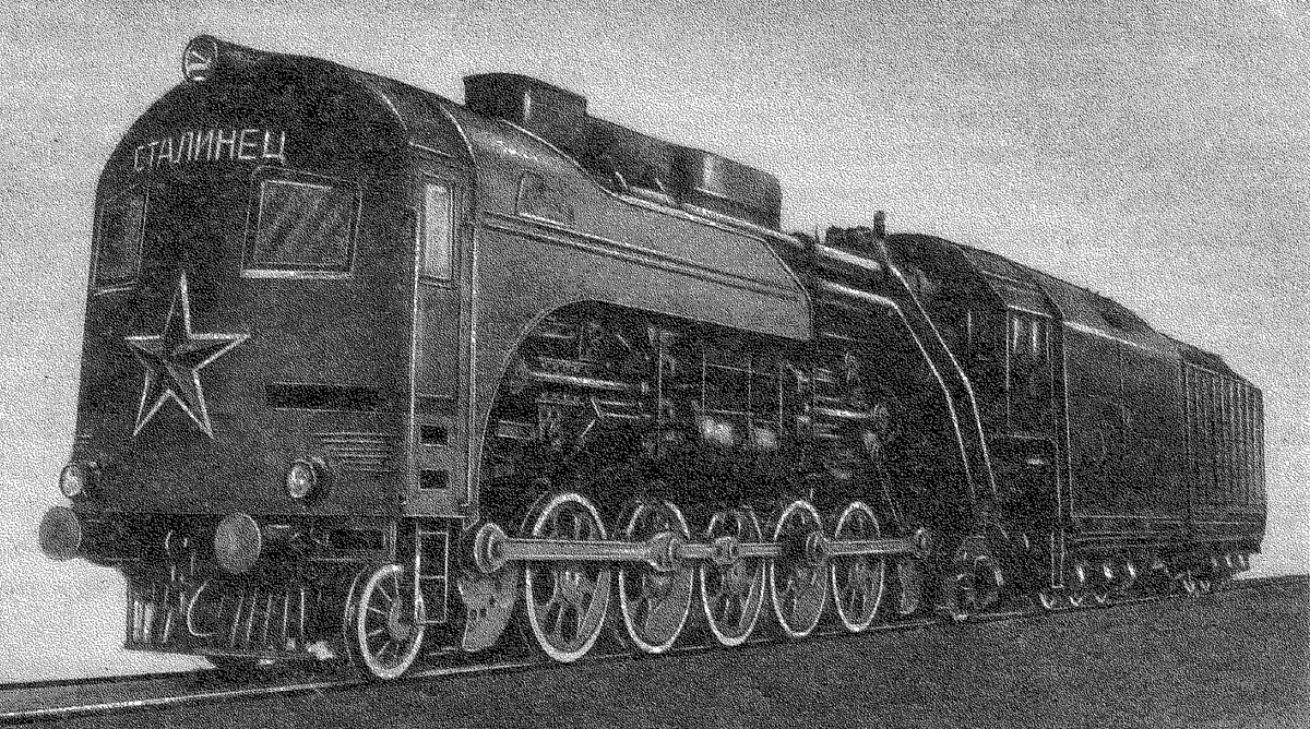 Советский опытный теплопаровоз ТП1 (1939)