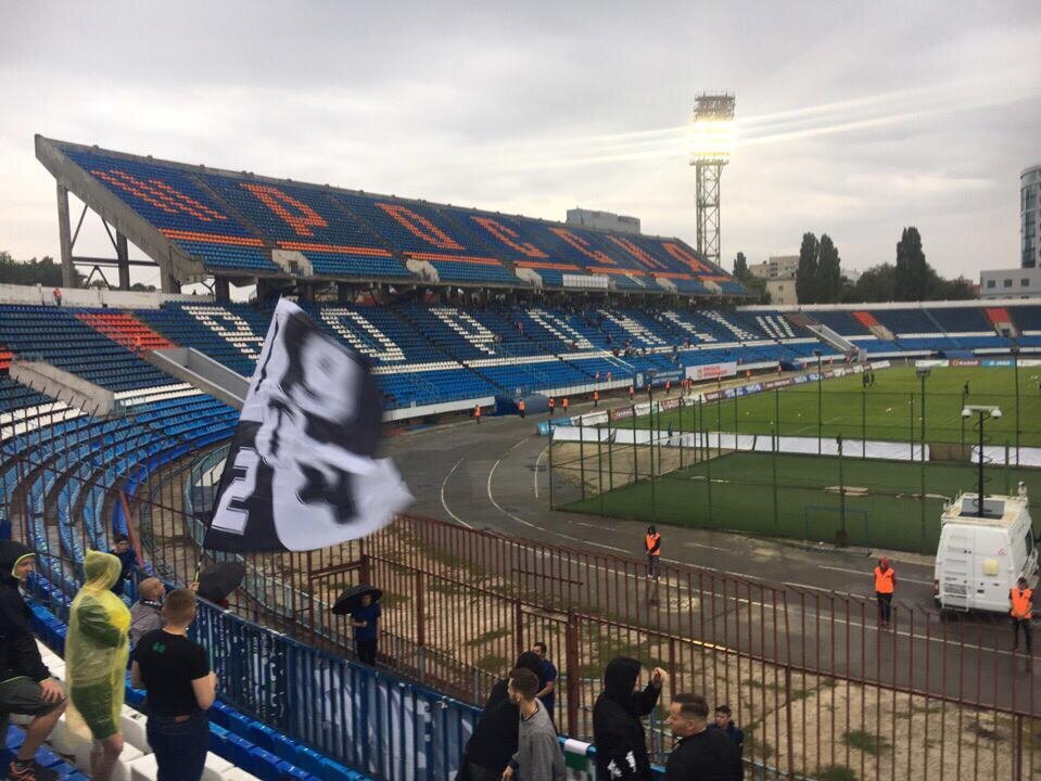 Фото с трибуны