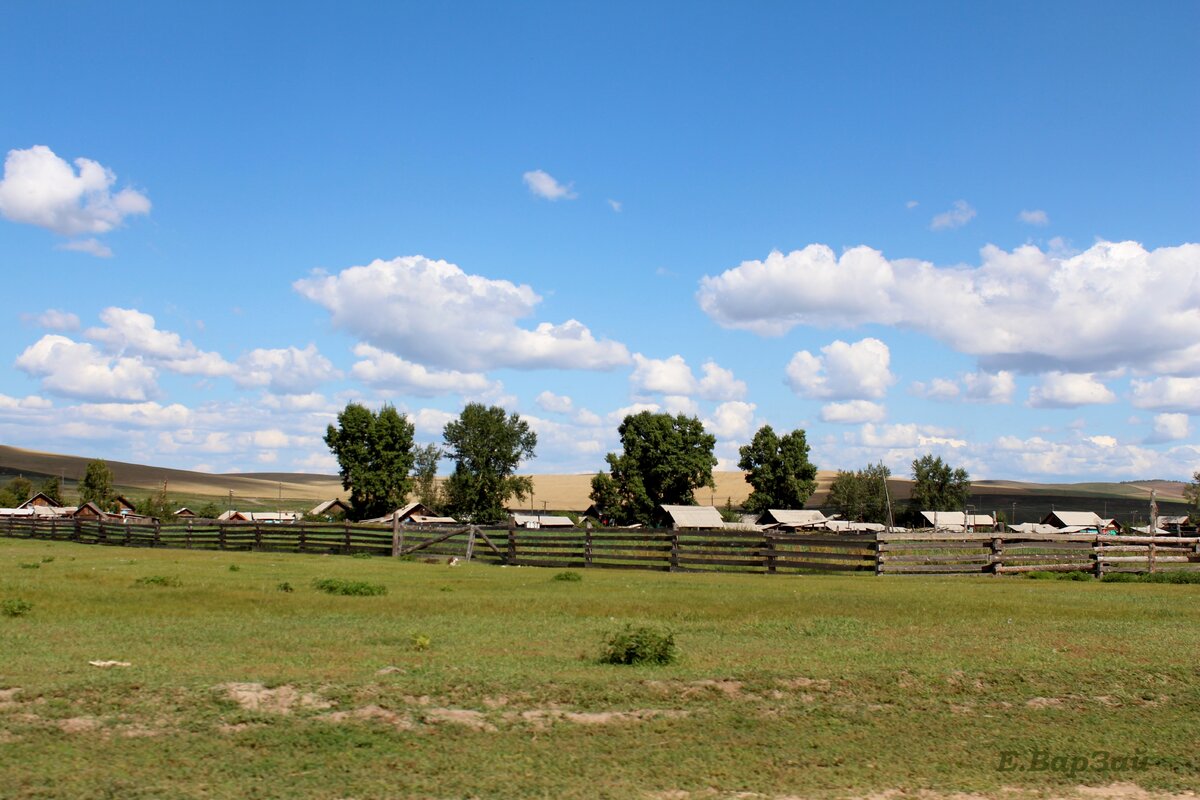 Село Хонхолой. Наши дни.