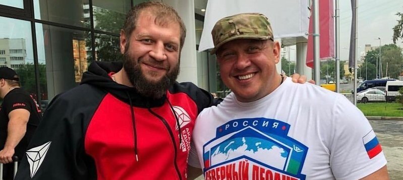 Александр Емельяненко и Михаил Кокляев