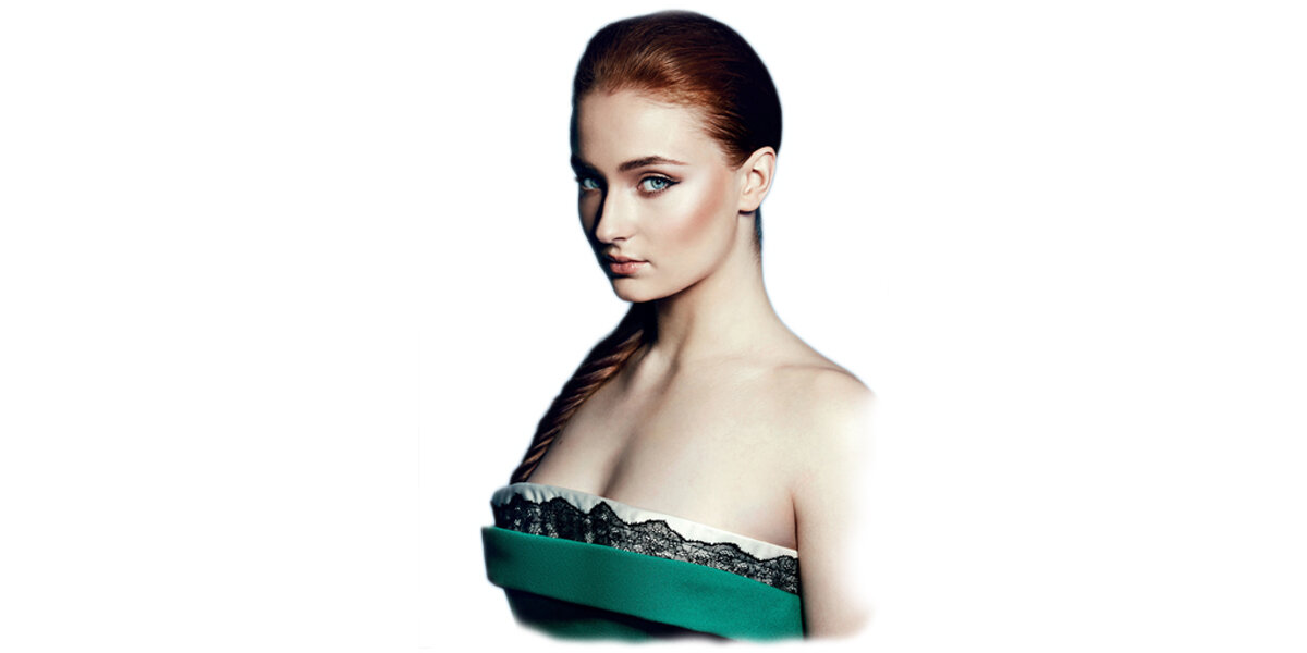 Sophie Turner и ее потрясающая рыжая коса