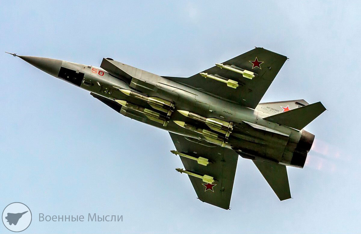 Российский истребитель-перехватчик Миг-31БМ