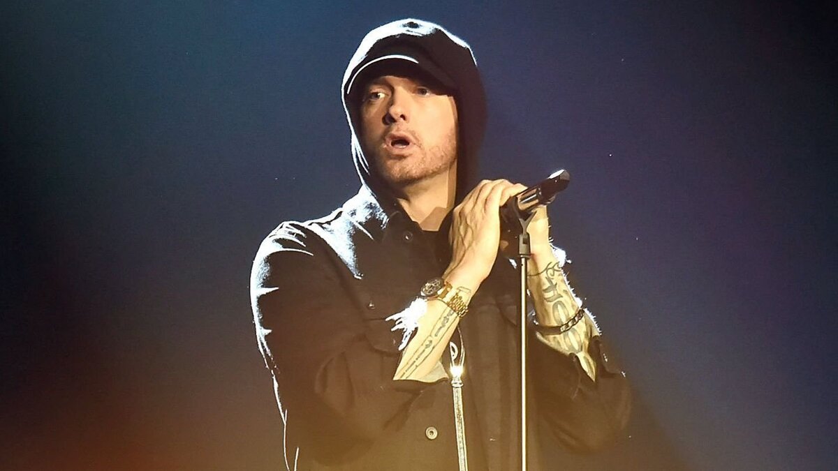 Эминем на сцене