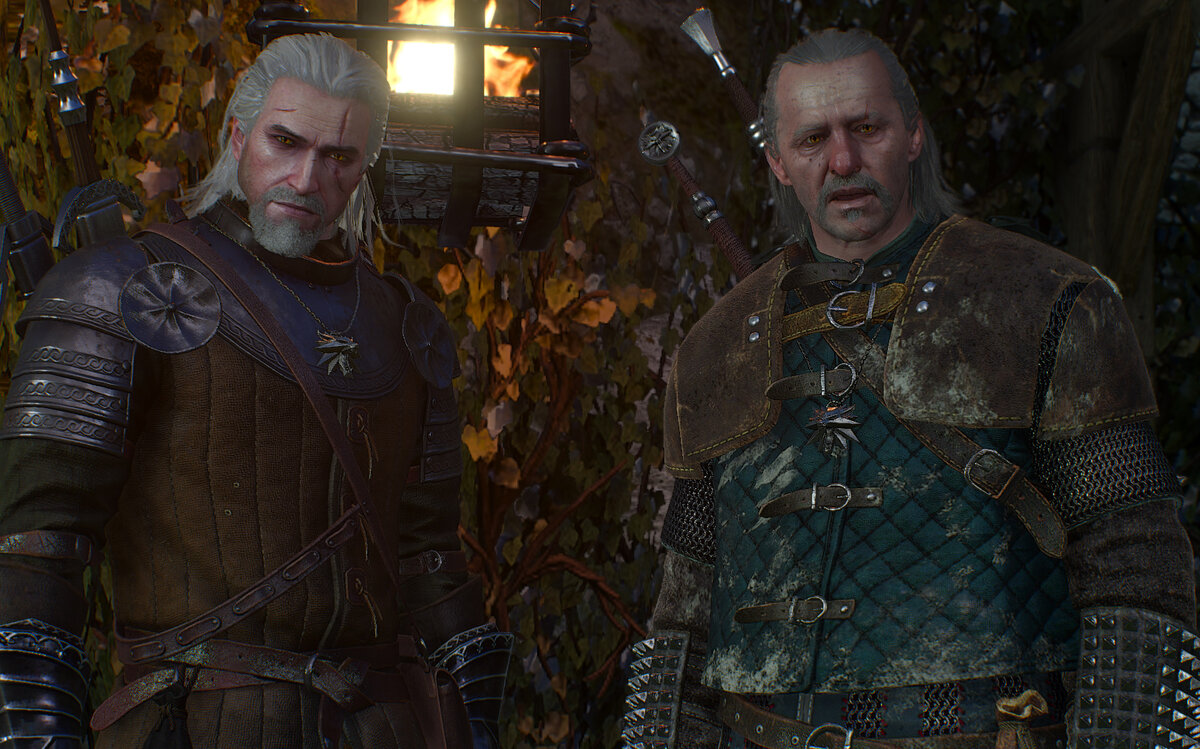 Весемир и Геральт