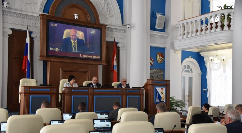 Пленарное заседание заксобрания Севастополя, 6 ноября 2020 года. Фото: sevzakon.ru. 