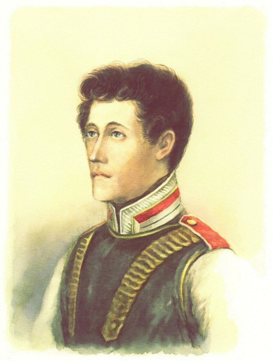 Свистунов П. Н. Акварель, для издания «Полярная звезда».