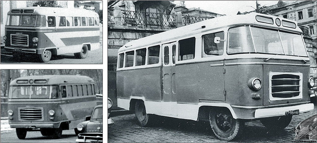 Первая модель автобуса "Таджикистан" 